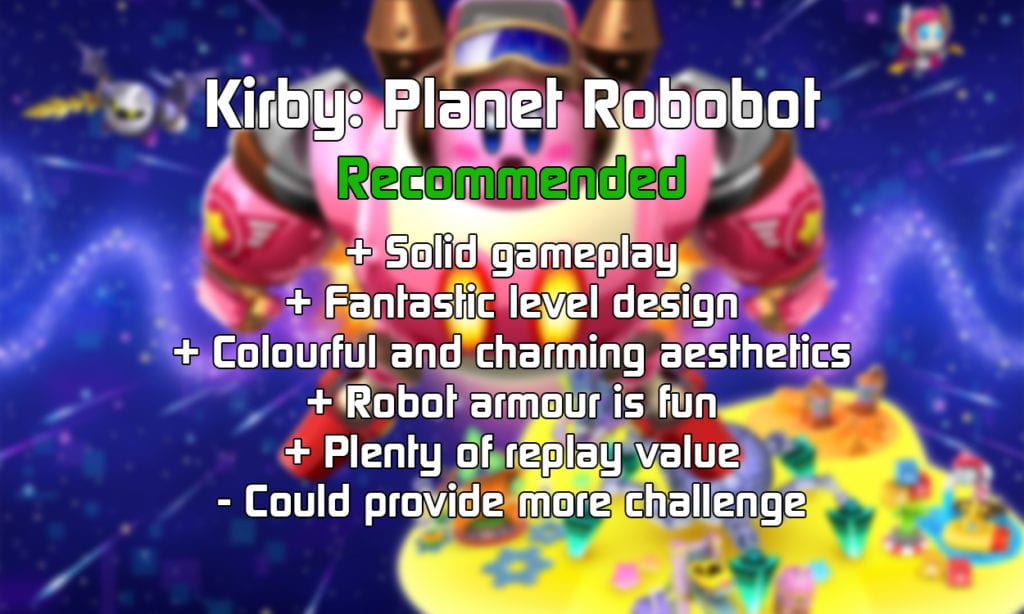 Kirby: Planet Robobot is Recommended!